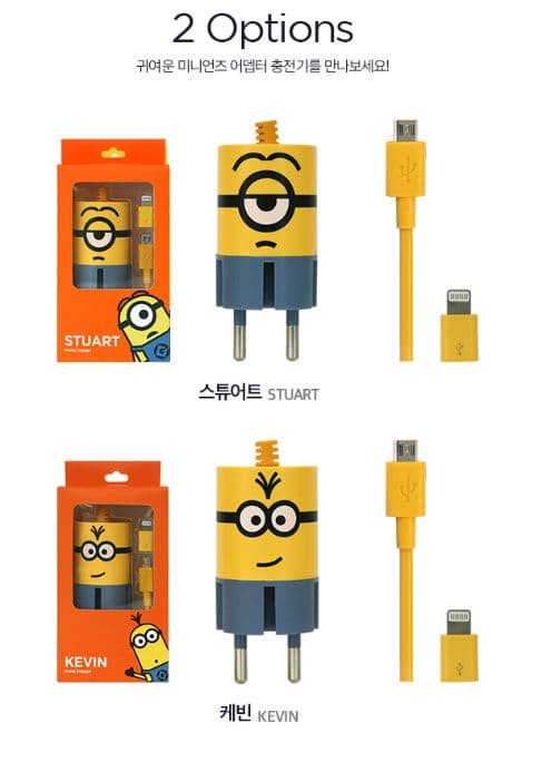MINIONS HOME_USB CHARGER